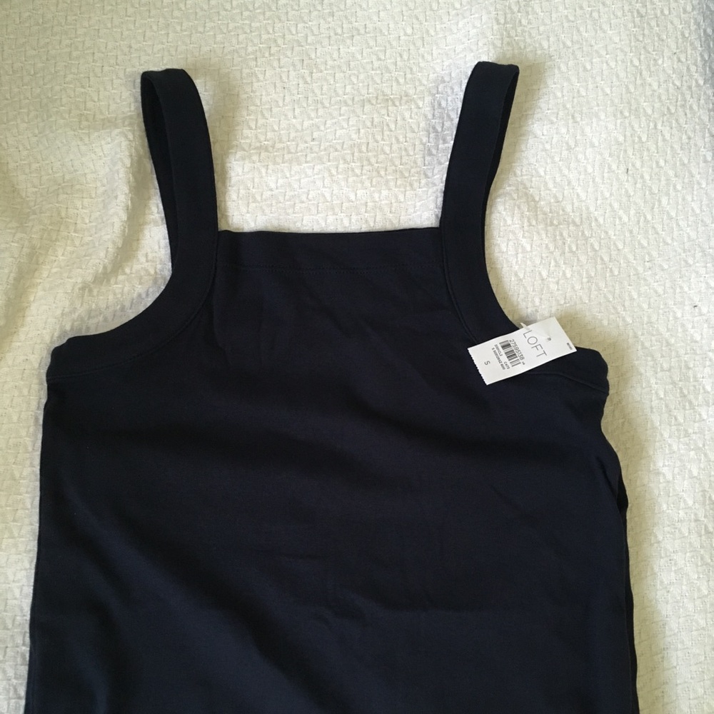 Loft square neck tank top